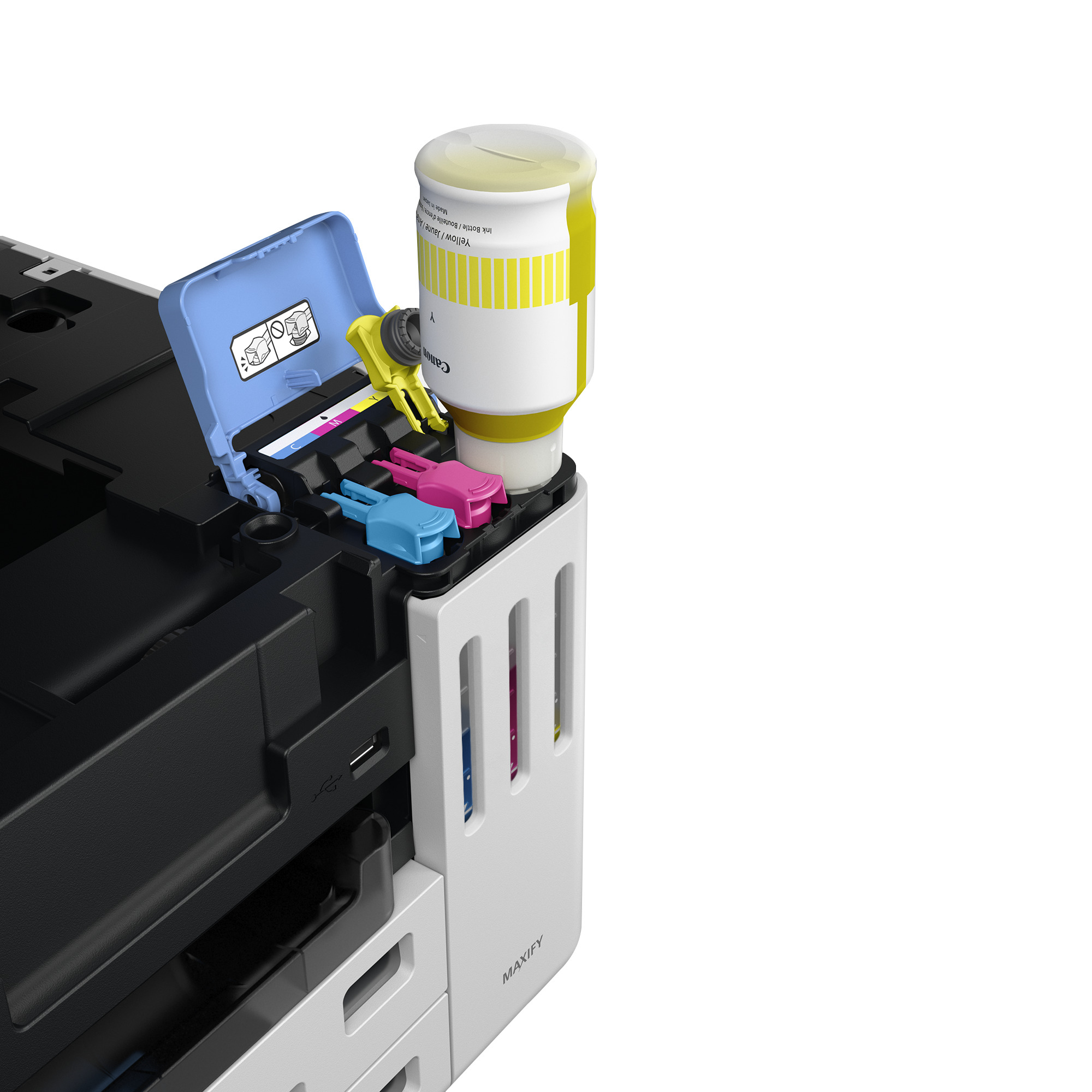 Canon Maxify GX7150, urządzenie wielofunkcyjne – Wi-Fi, LAN, USB, faks, duplex