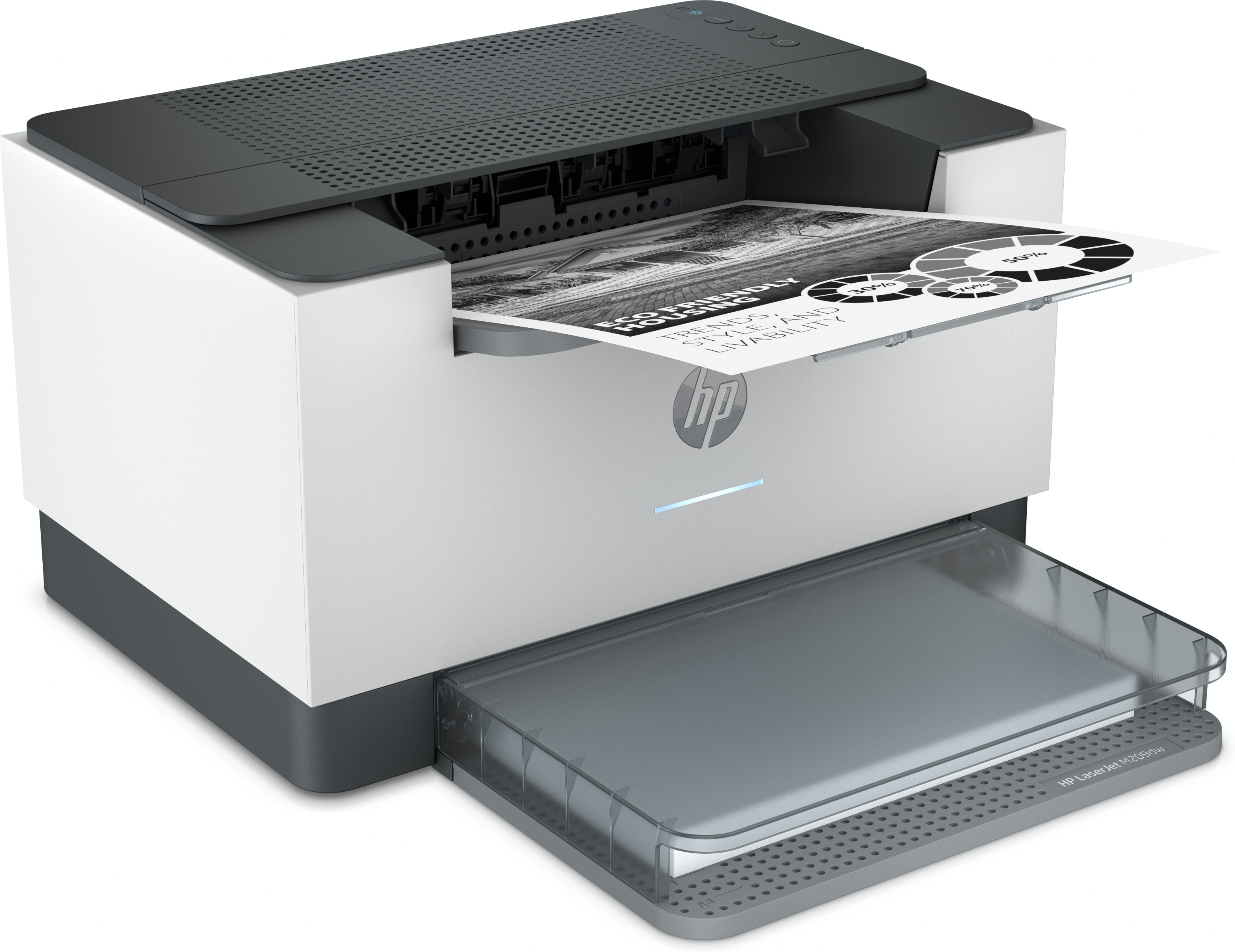 HP LaserJet M209dw, drukarka laserowa – Wi-Fi, LAN, USB, duplex