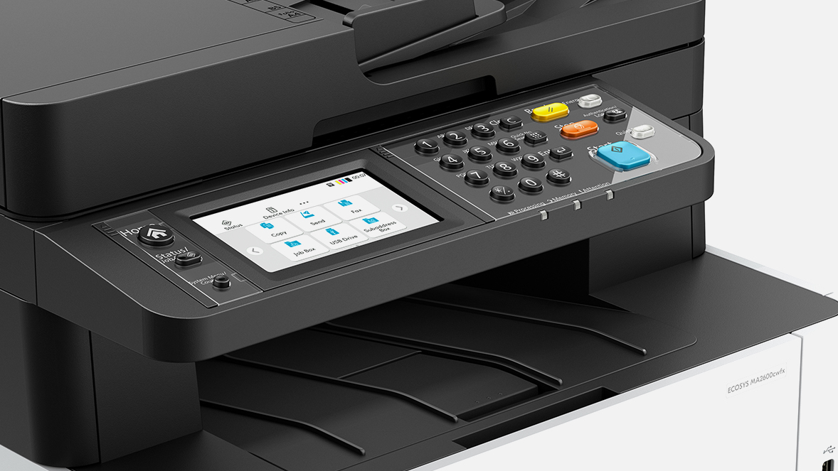 Kyocera ECOSYS MA2600cwfx, urządzenie wielofunkcyjne – Wi-Fi, LAN, USB, faks, duplex