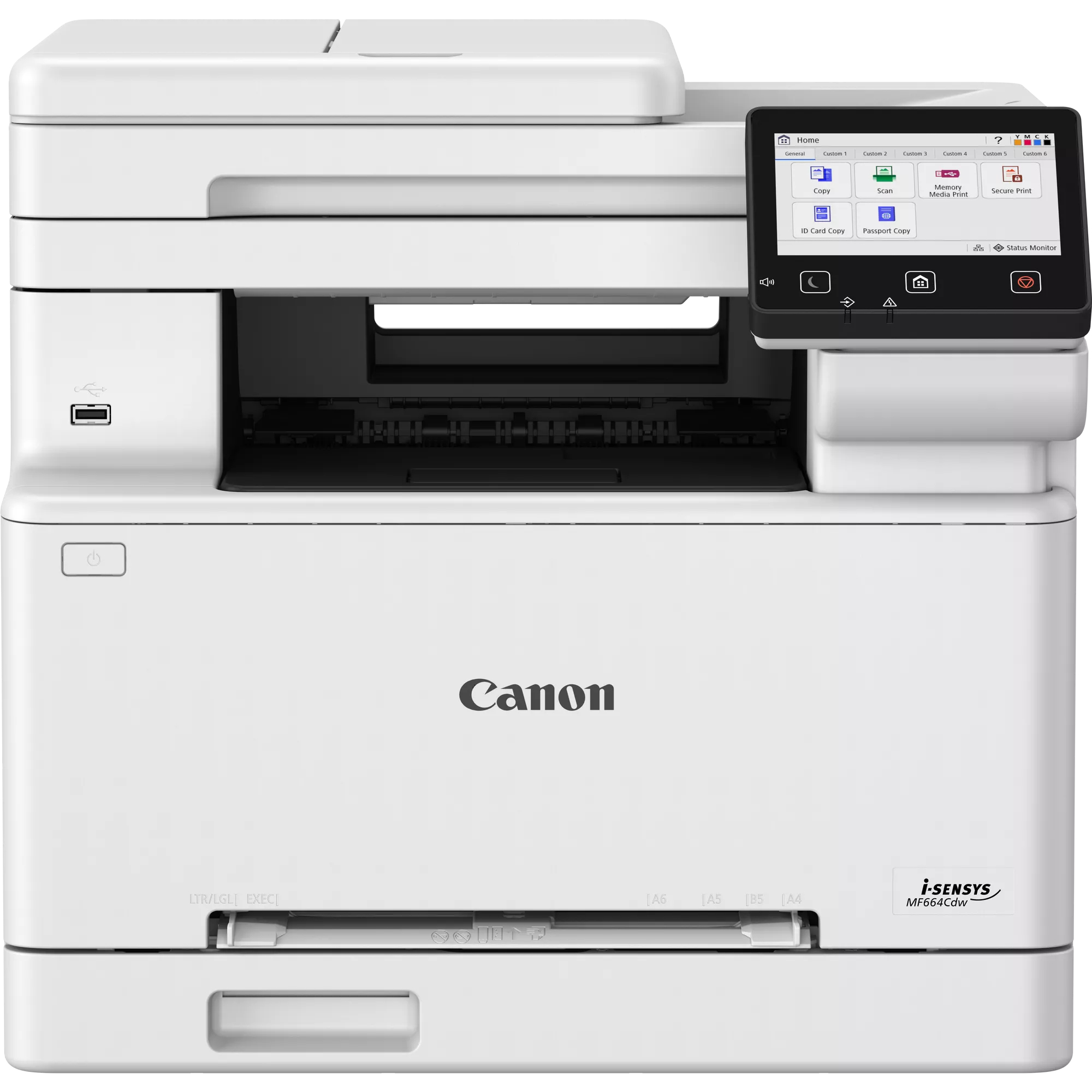 Canon i-SENSYS MF664Cdw, urządzenie wielofunkcyjne – Wi-Fi, LAN, USB, duplex