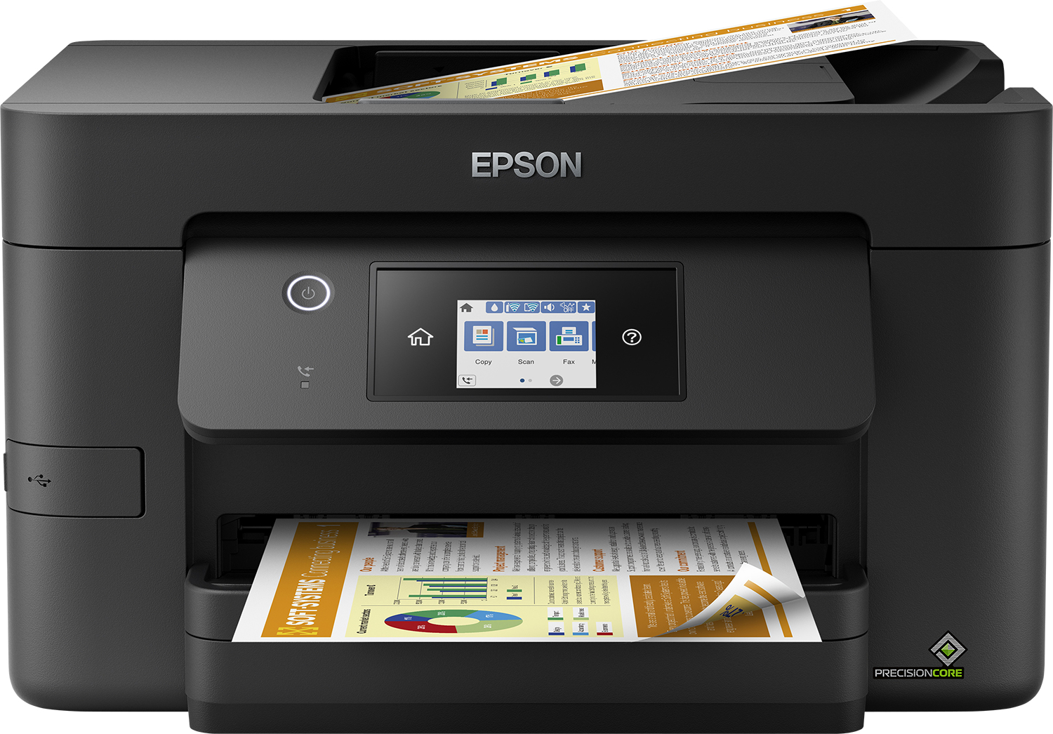Epson WorkForce Pro WF-3820DWF, urządzenie wielofunkcyjne – Wi-Fi, LAN, USB, faks, duplex