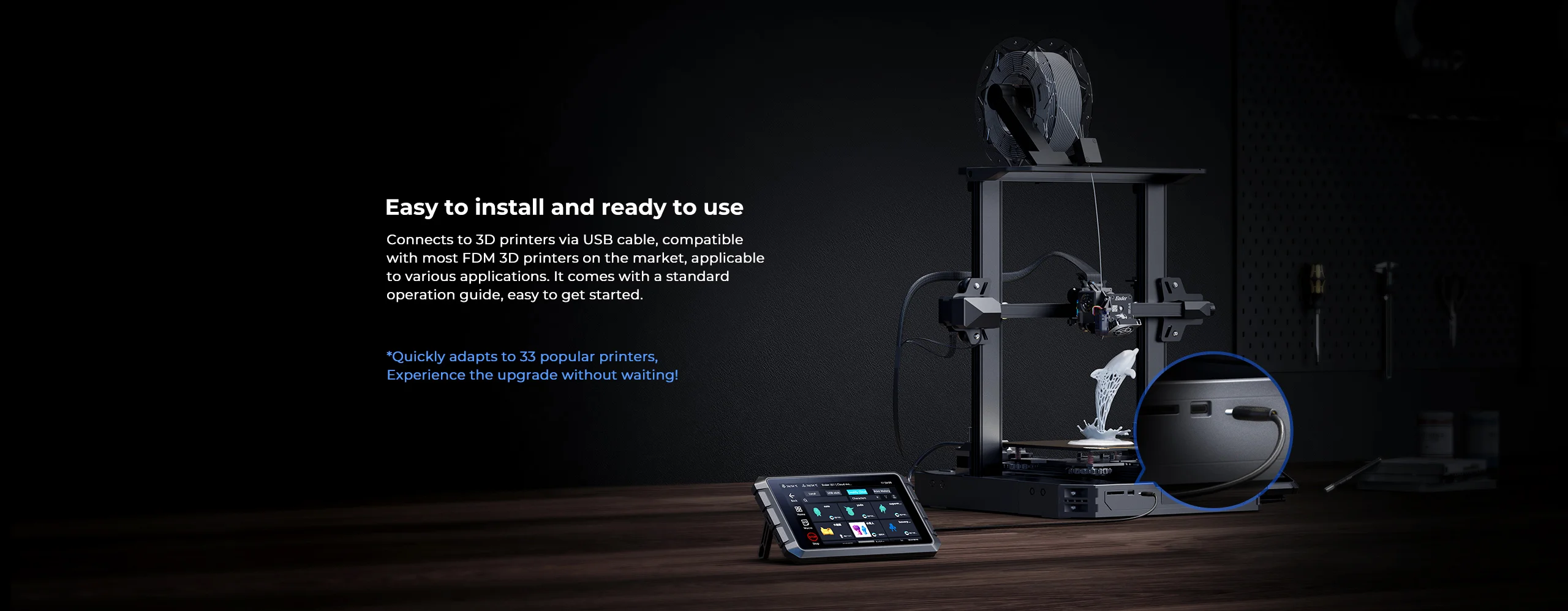 Creality 3D kontroler drukarki Sonic Pad, drukarka 3D