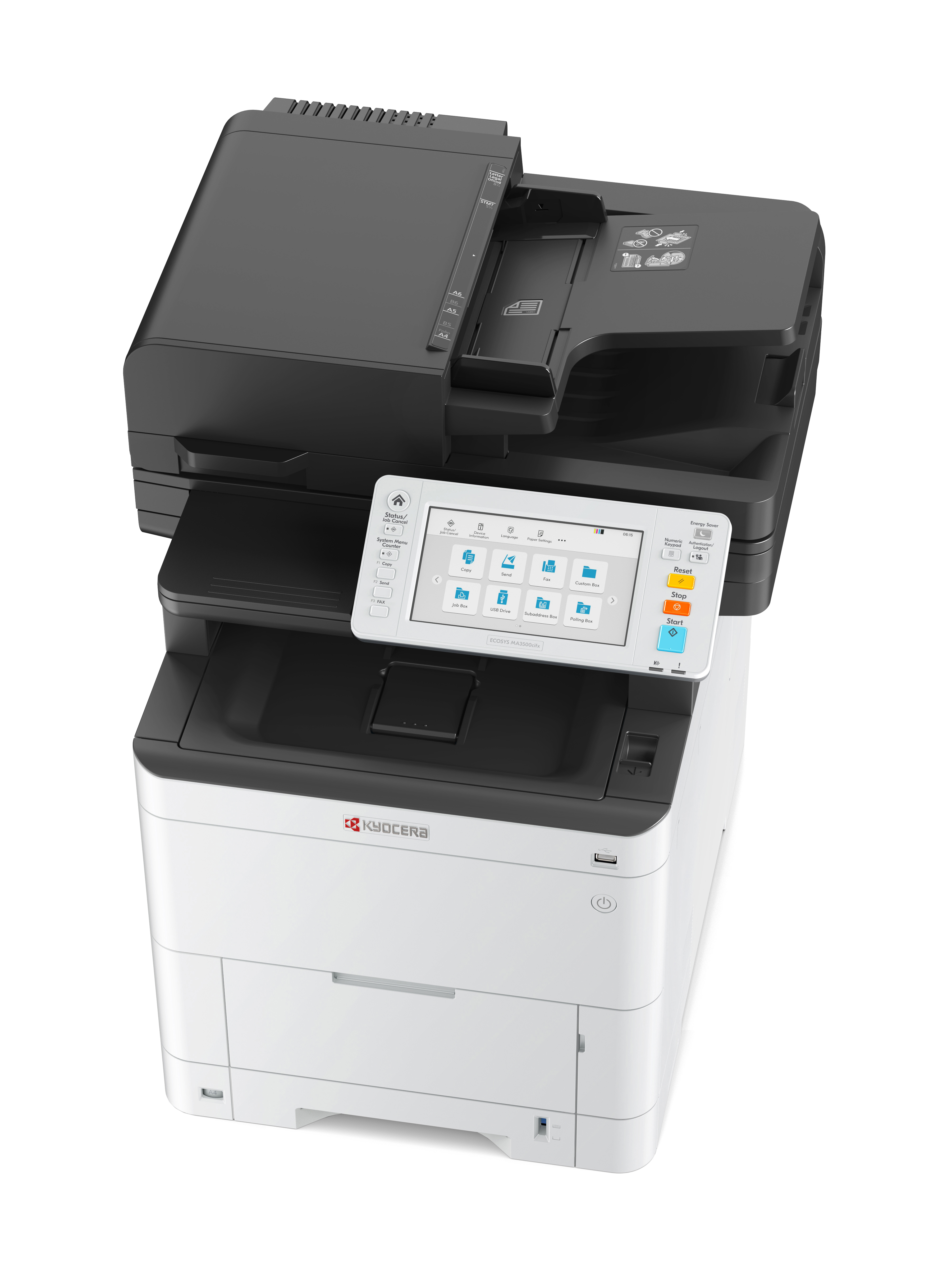 Kyocera ECOSYS MA3500cifx, urządzenie wielofunkcyjne – LAN, USB, faks, duplex, dwustronne skanowanie